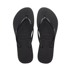 Slim Flip Flops Black