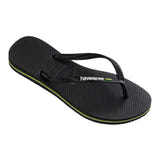 Slim Brasil Flip Flops Black